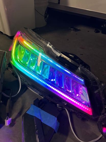 2013-2017 accord rgb touring style headlights